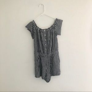 Off the shoulder romper
